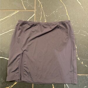 Princess Polly mini slate skirt